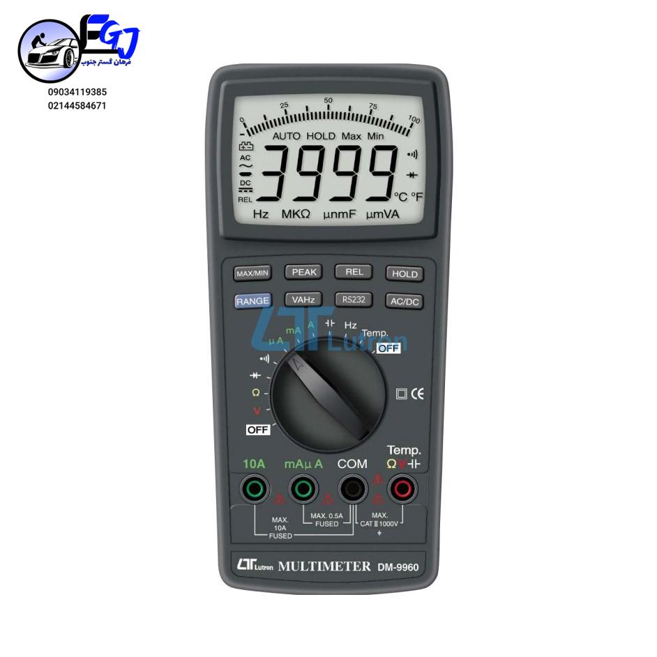 1743-1_multimeter-lutron-dm-9960 مولتی متر دیجیتال برند LUTRON مدل DM-9960