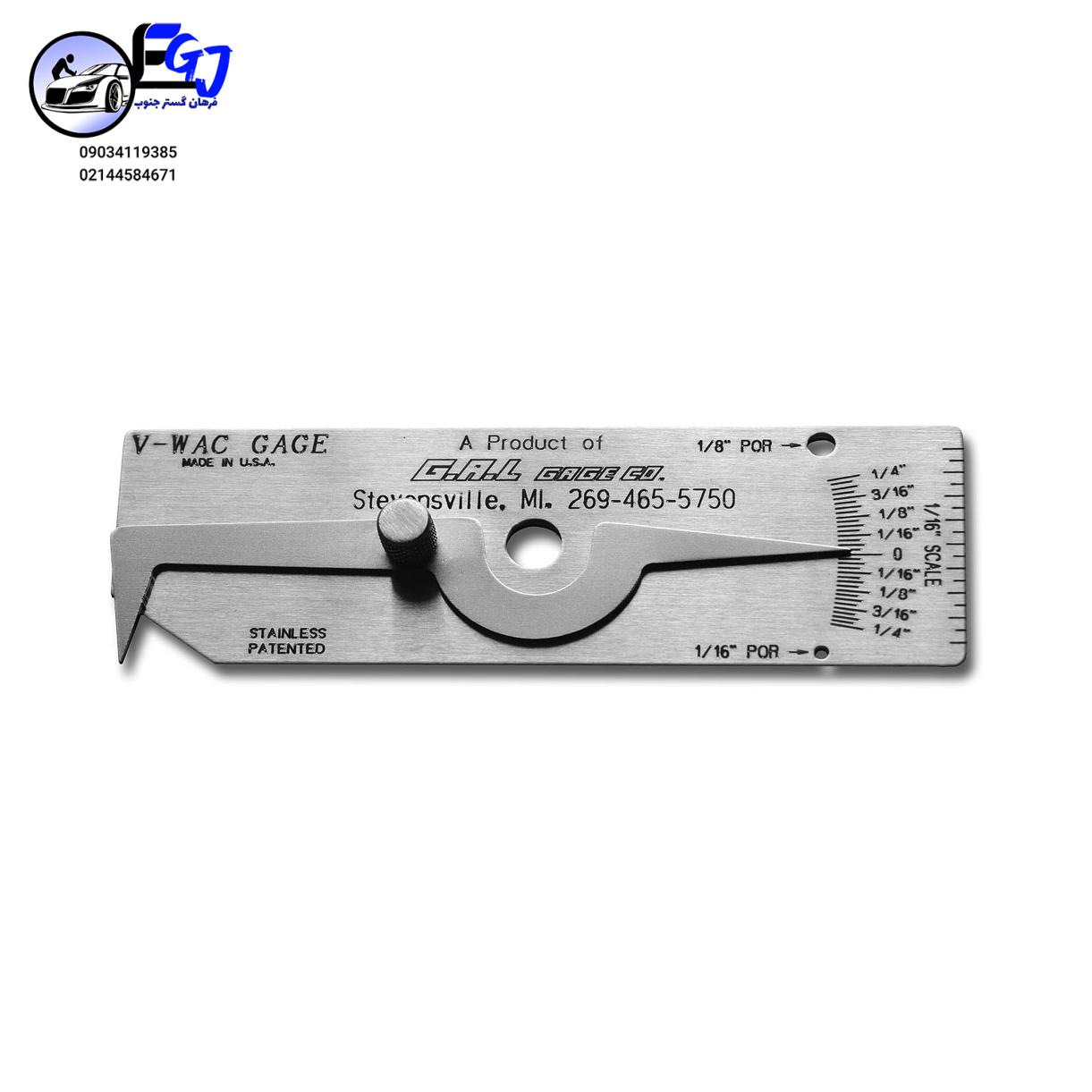 720-2 گیج جوشکاری وی وک V-WAC برند GAL