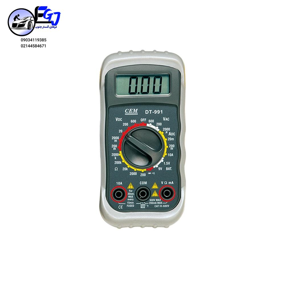 DT-991-1 مولتی متر دیجیتال الکترونیکی مدل DT-991 برند CEM