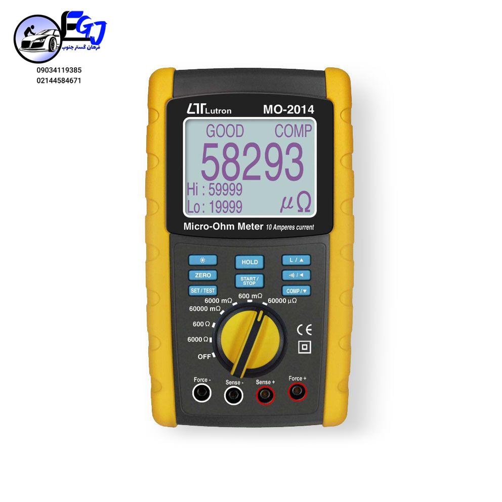 lutron-mo-2014-micro-ohm-meter-10-amp میلی اهم متر و میلی آمپرمتر LUTRON MO-2014