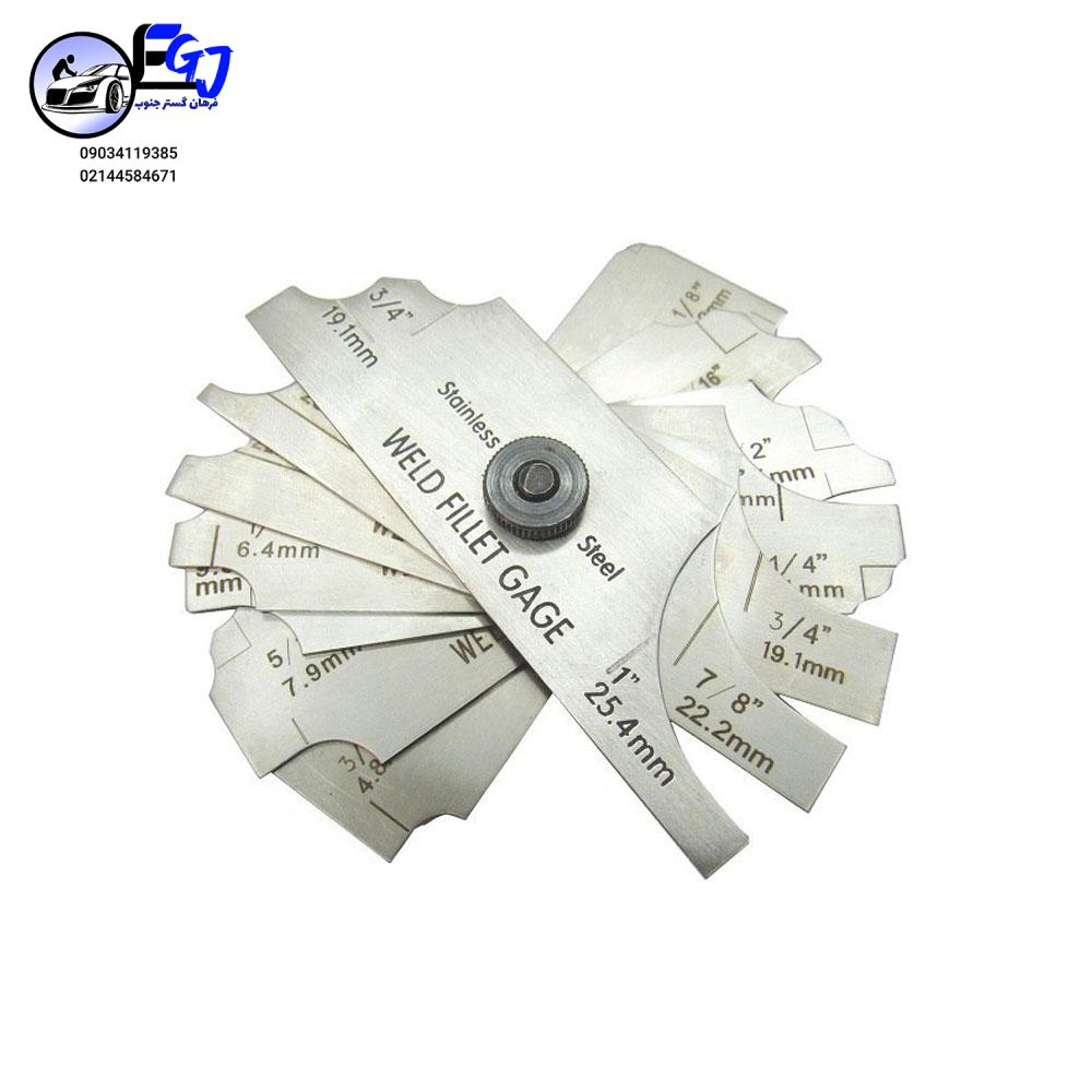 جوشکاری-فیلت (1) گیج جوشکاری فیلت fillet welding gauge برند GAL آمریکا
