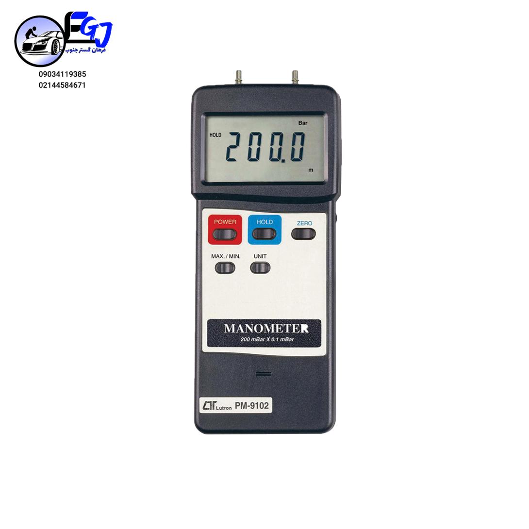 PM-9102 مانومتردیجیتالی پراب سرخود برند LUTRON مدل PM-9102