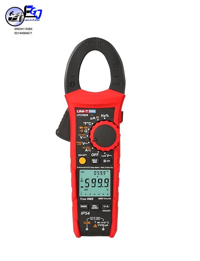 UT-219DSM آمپرمتر کلمپی برند یونیتی مدل UT-219DS