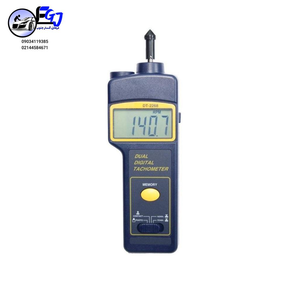 tacometro-de-contacto-y-optico-dt-2268 دورسنج نوری مکانیکی LUTRON مدل DT-2268