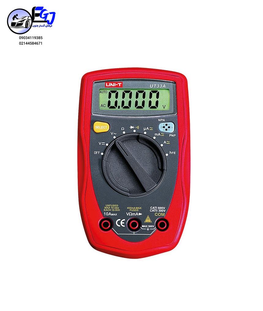 UT-33A مولتی متر برند یونیتی مدل UT-33A PLUS