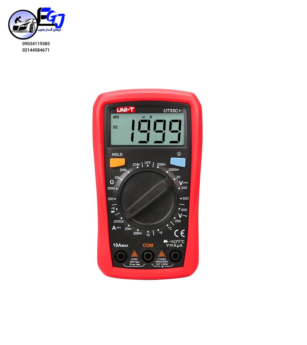 UT-33C مولتی متر برند یونیتی مدل UT-33C PLUS