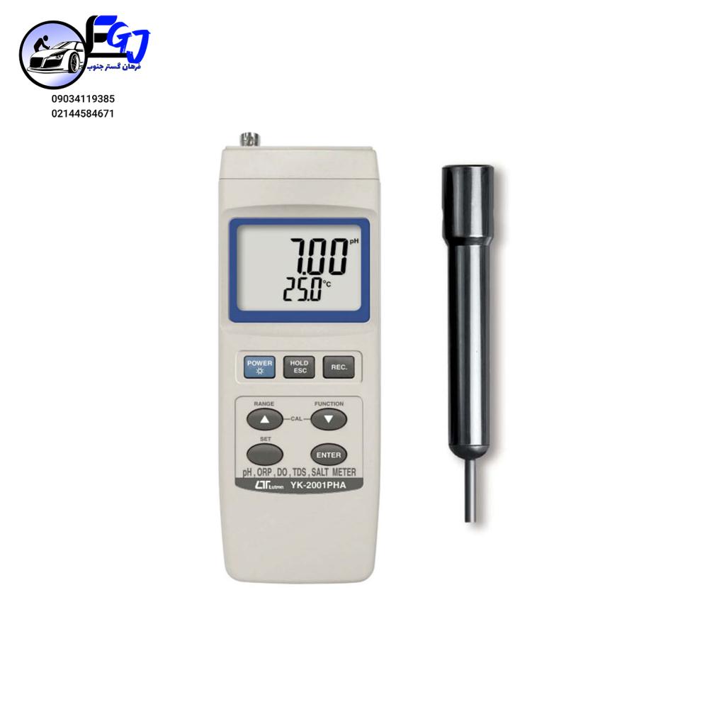 YK-2001PHA-pH-ORP-DO-CDTDS-SALT-Seeanco مولتی فانکشن شیمیایی برند LUTRON مدل YK-2001PHA