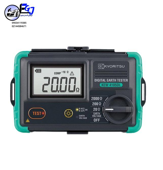 4105DL ارت تسترچهارسیمه دیجیتال برند کیوریتسو مدل KYORITSU 4106