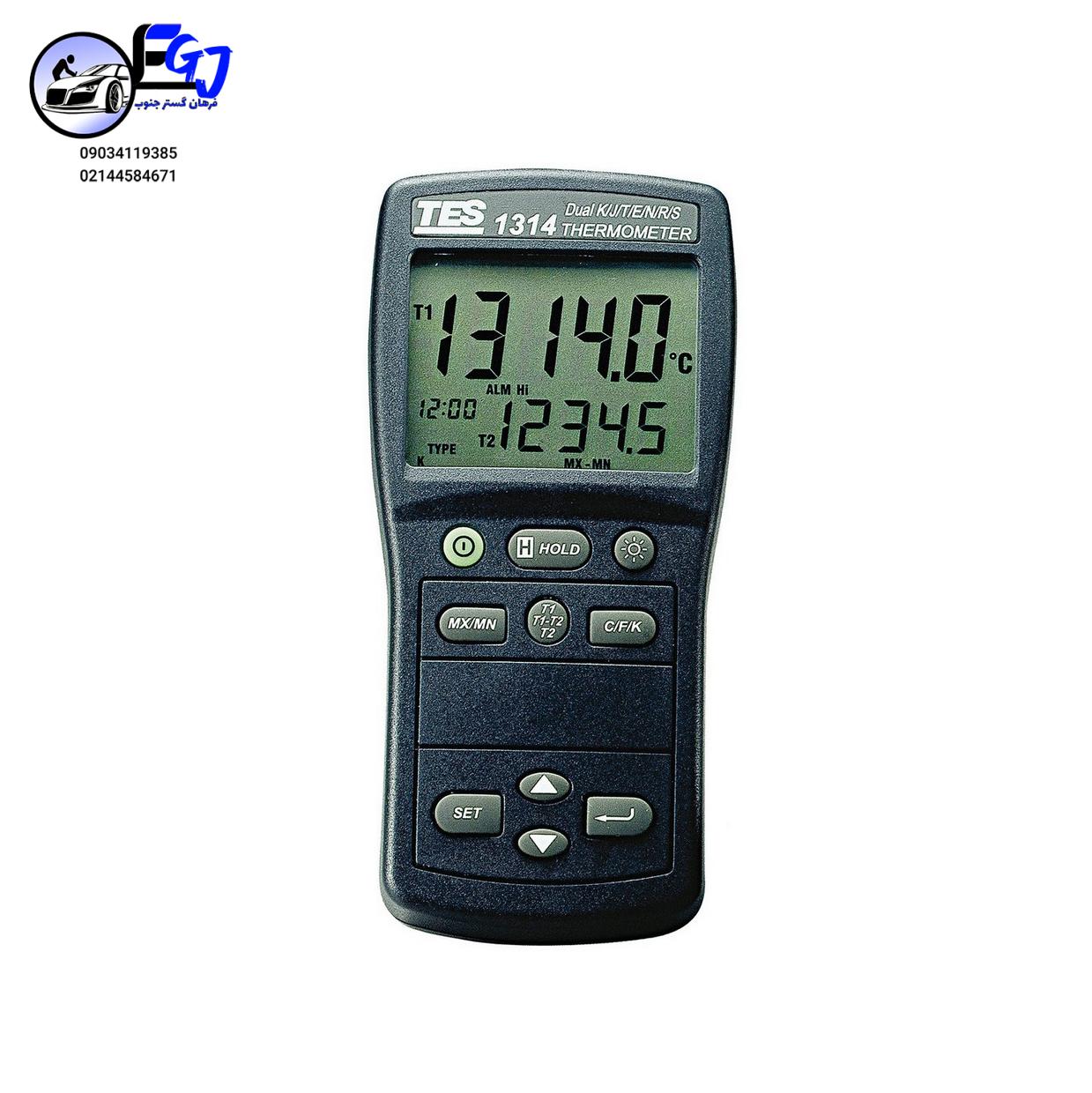 CATIMG79DEC8B604B4BA6A3F8E5DD0DACD578B ترمومتر تماسی برند TES مدل TES-1314