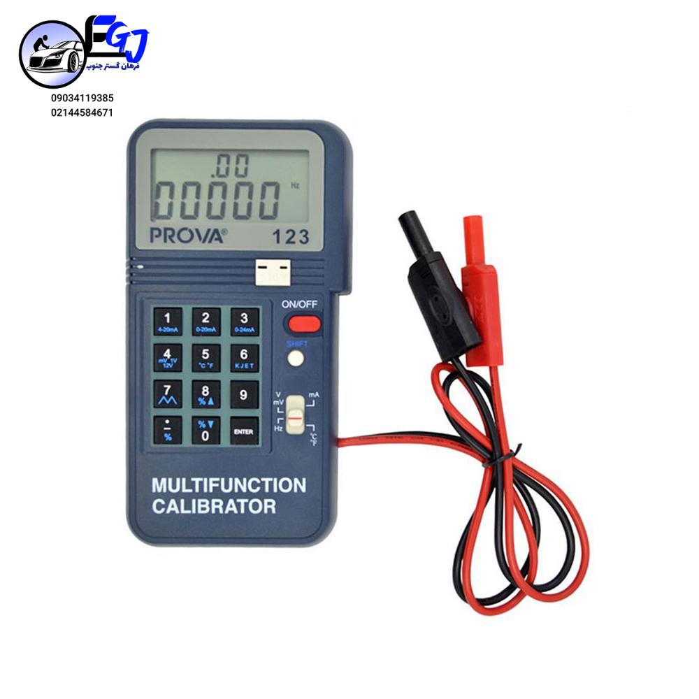 Prova123 مولتی کالیبراتور ولتاژ ، جریان ، دما و فرکانس برند TES مدل PROVA-123