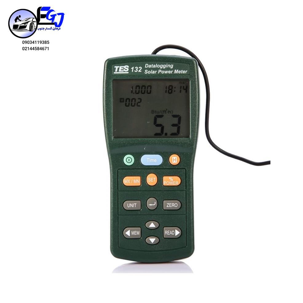 TES-132-Solar-Power-Meter-Datalogging سولار پاورمتر دیتالاگر برند TES مدل TES-132