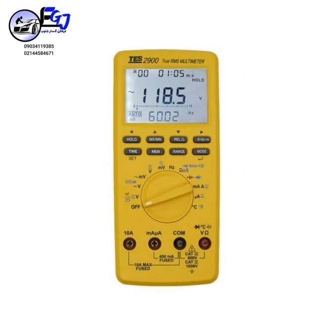 TES-2900-1 مولتی متر دستی TRUE RMS برند TES مدل TES-2900