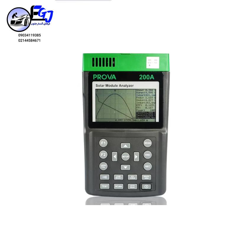Untitled-1 سولارپاورآنالیزر -PV آنالیزر TES مدل PROVA-200A
