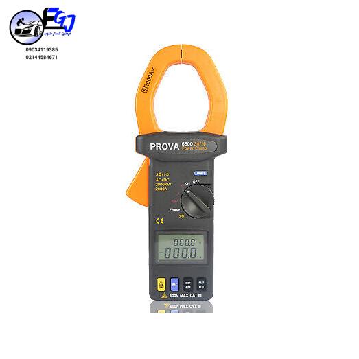 s-l400 کلامپ قدرتی تک فاز و سه فاز برند TES مدل PROVA-6600 - Image 1