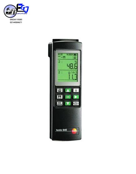 645 رطوبت سنج و دماسنج تستو مدل TESTO 645