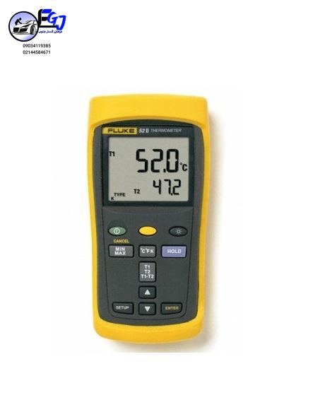 fluke52 ترمومتر لیزری برند FLUKE مدل FLUKE 52II