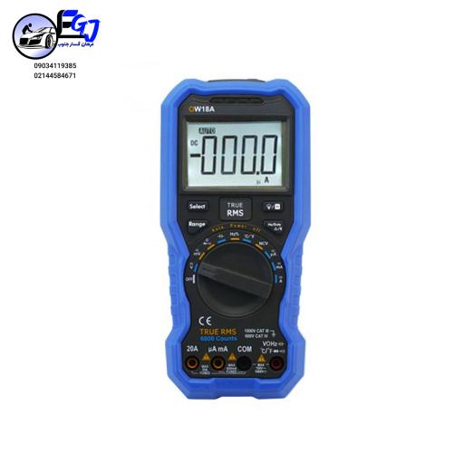 www.megatajhiz.ir@OW18A-500x500-225 مولتی متر دیجیتال دستی NCV برند OWON مدل OW18A