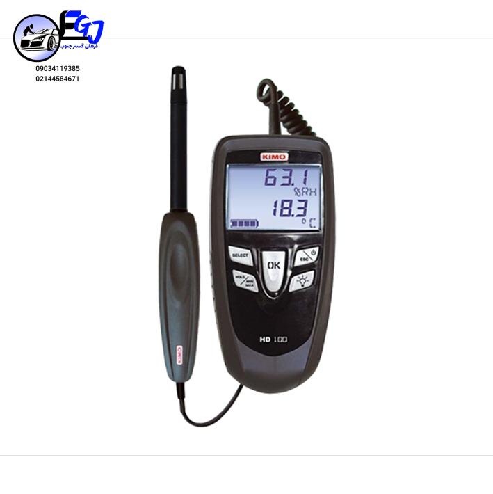 10-30-F-9-2-Kimo-HD-100-Thermo-Hygrometer-2-6 دما و رطوبت سنج برند کیمو مدل KIMO HD100