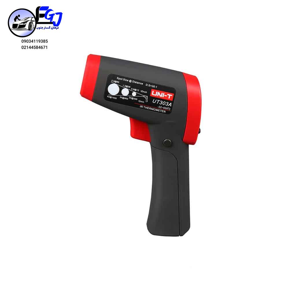 U-UT-303A-2 ترمومتر مادون قرمز 650 درجه UNI-T یونیتی مدل UT-303A