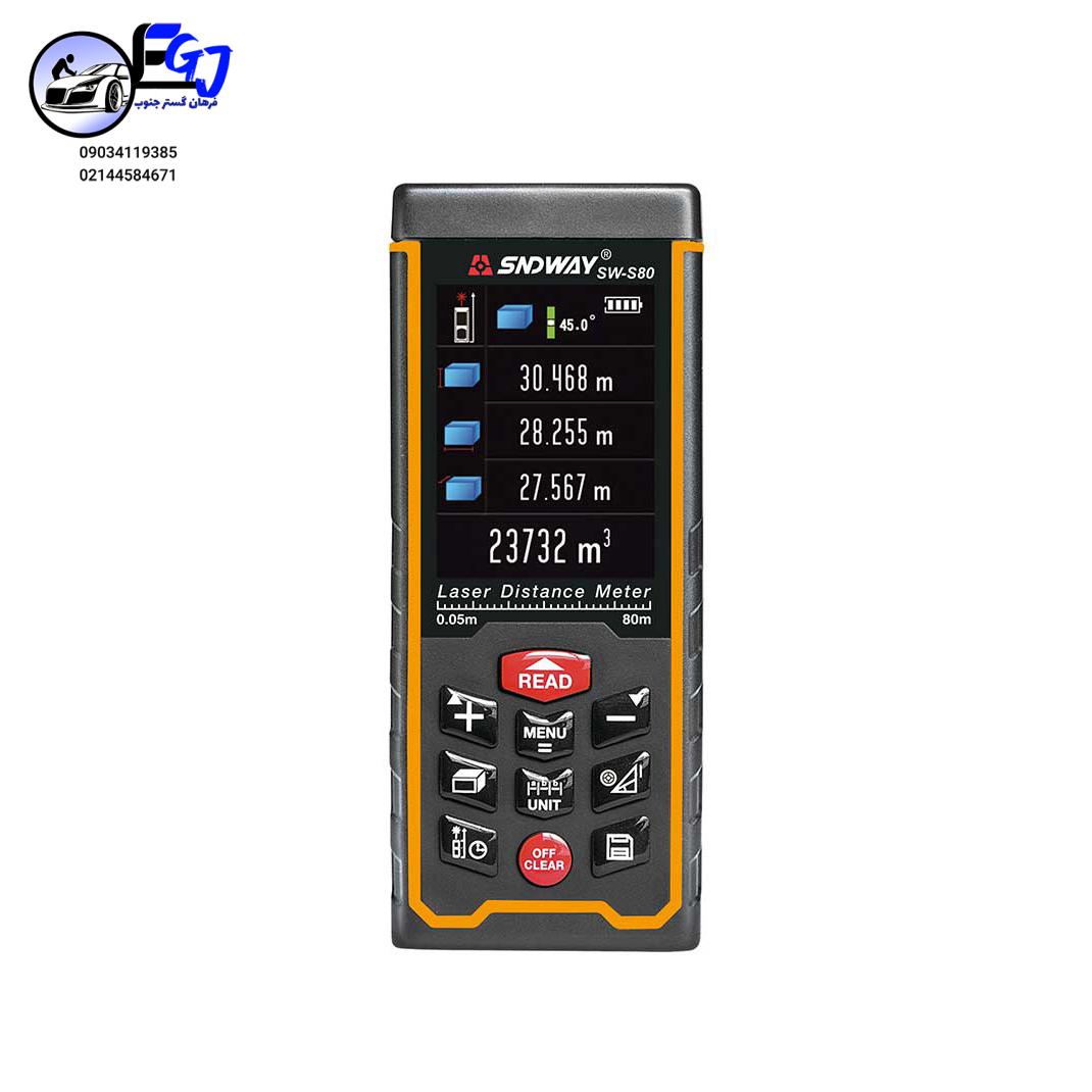 sw-S80 مترلیزری 80متر برند sndway مدل SW-S80C