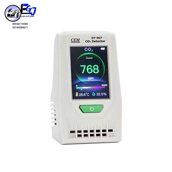 DT967 دی اکسید کربن سنج برند CEM مدل DT-967