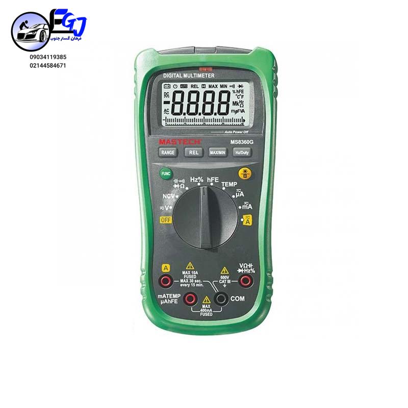 0005369 مولتی متر دیجیتال مدل MS-8360G برندMASTECH