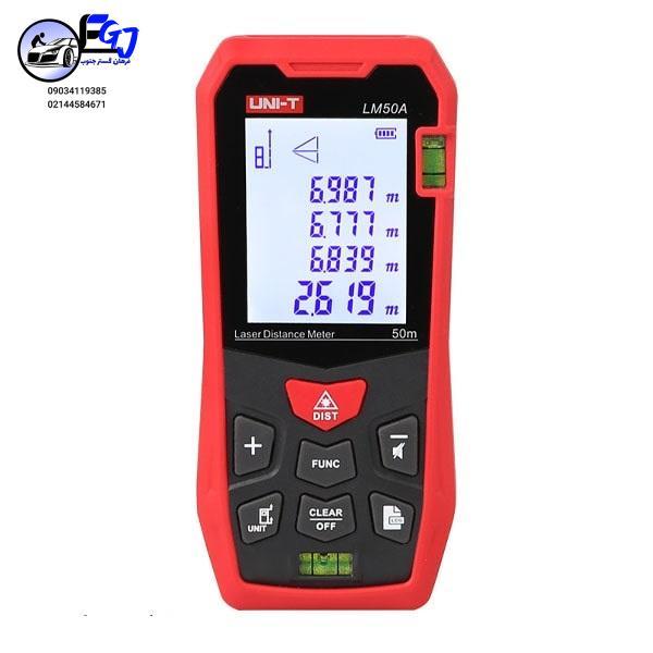 166470701732580152 متر لیزری برند یونیتی مدل UNI-T LM50A