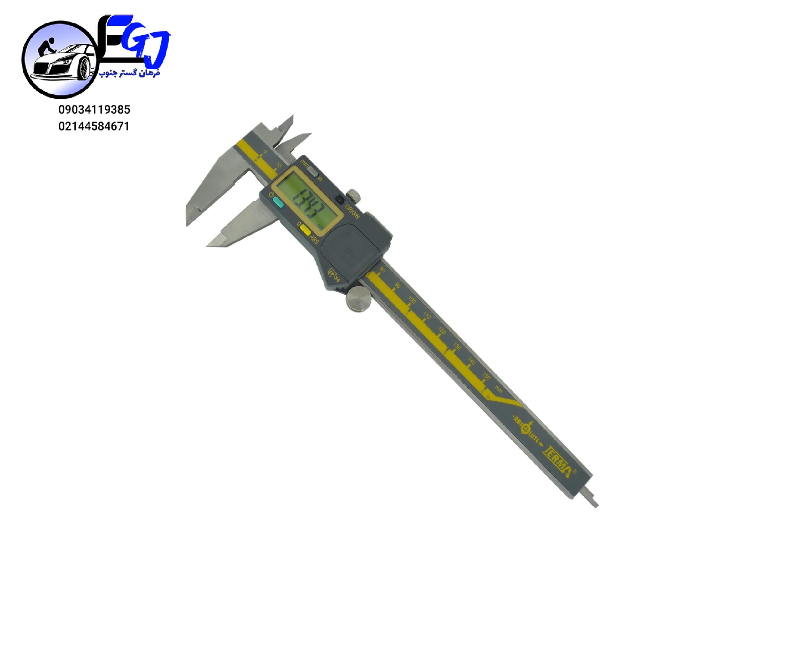 582ac3261df0a کولیس دیجیتال شیارخارج مدلYDA100B-200 برندTERMA