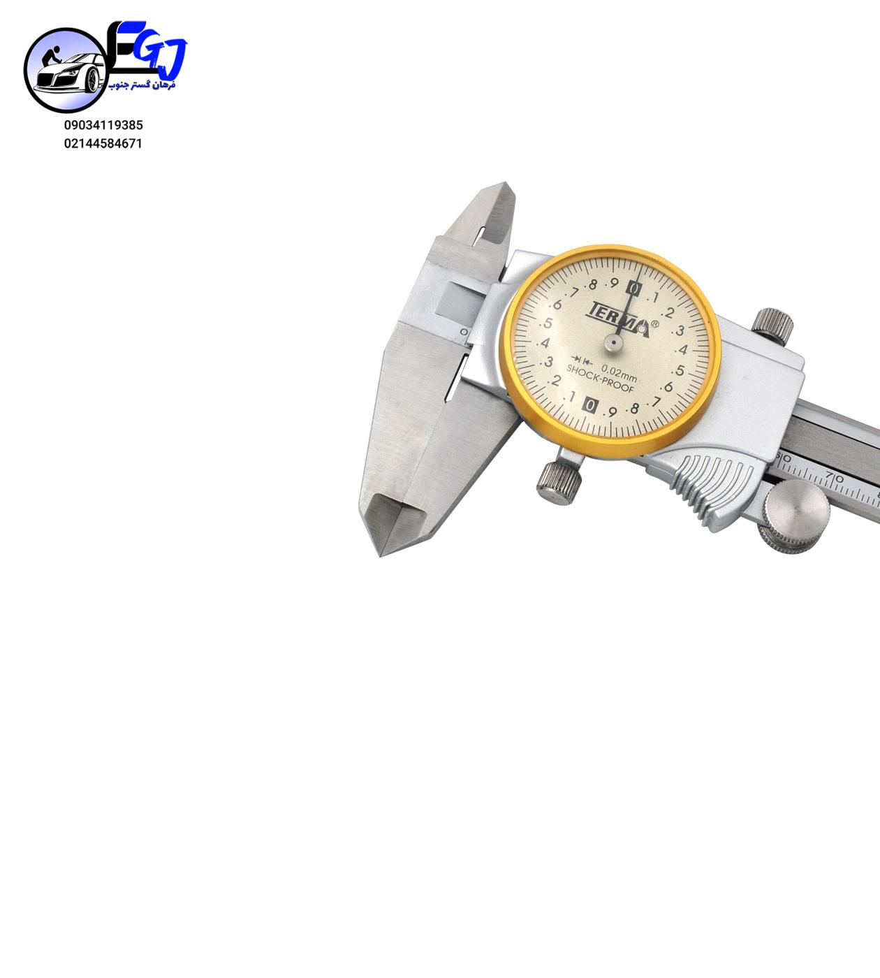 ccf7047d9108bd3ba26f568cfd8349ce_800_800 کولیس ساعتی رنگی مدلCDE210-200 برندTERMA - Image 1