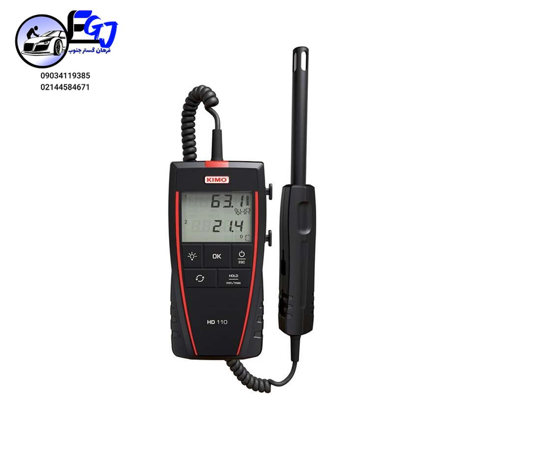 01_1398 دماسنج و رطوبت سنج کیمو KIMO HD110 - Image 1