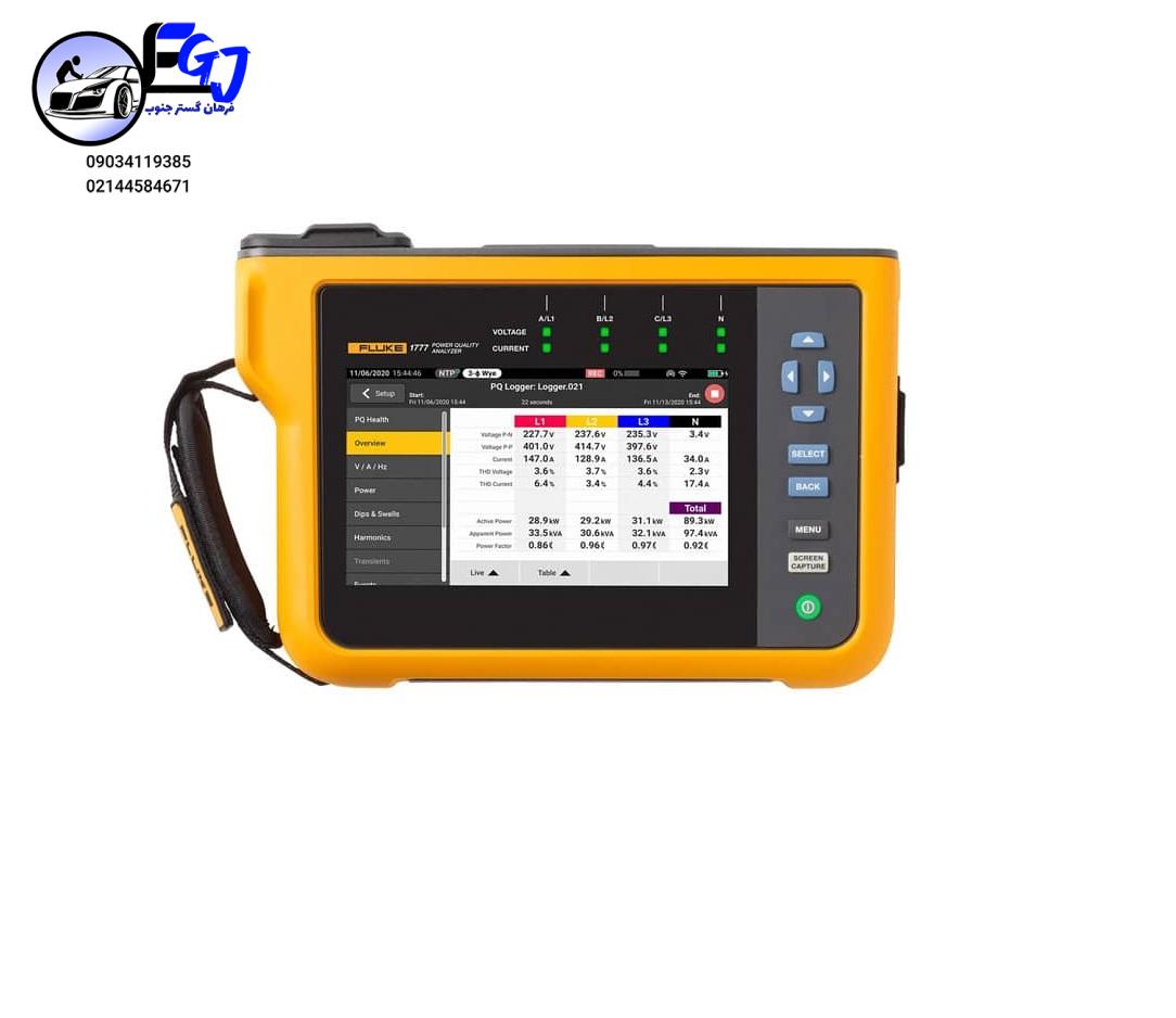 Fluke-1770-Series-Three-Phase-Power-Quality-Analyzers پاورآنالایزر3فاز برندFlukeمدل1770 - Image 1