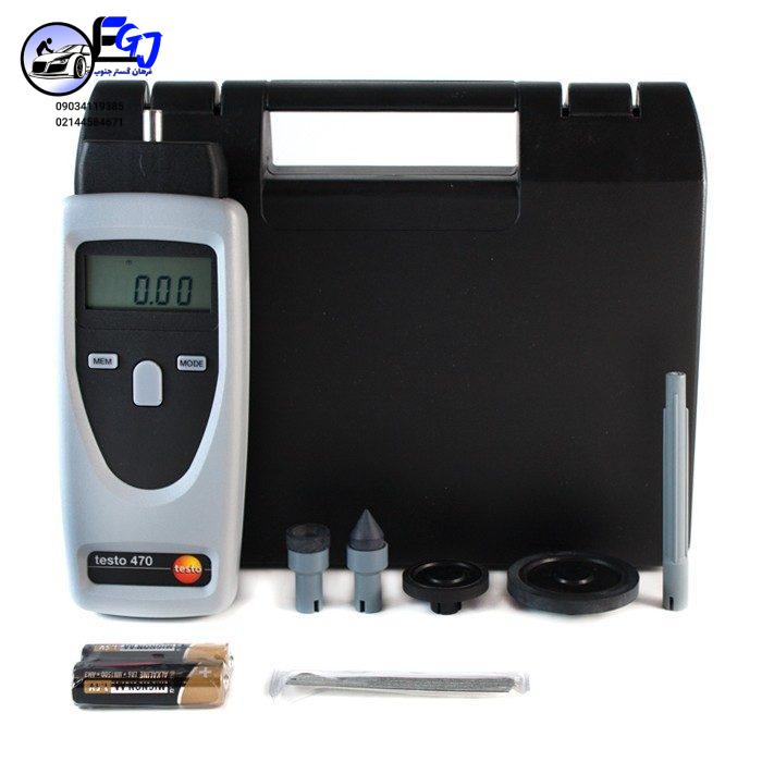4 تاکومتر دورسنج برند تستو مدل ۴۷۰ Testo - Image 1