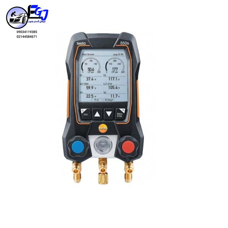 01_125 گیج منیفولد برندtestoمدل 550s Basic - Image 1