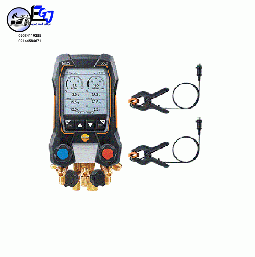 550s-2 گیج منیفولد برندtestoمدل 550s Smart - Image 1