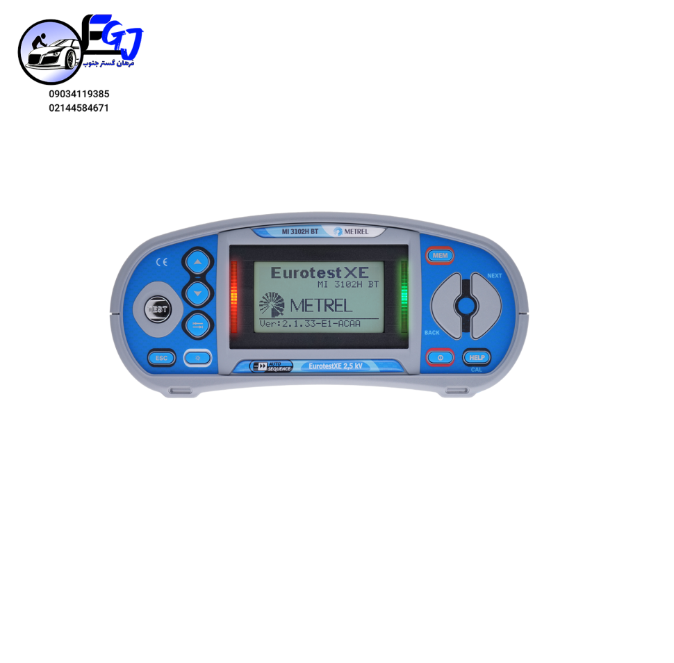 0755414001491393861 مولتی فانکشن برند Metrel مدل MI 3102H BT EurotestXE 2.5 kV - Image 1