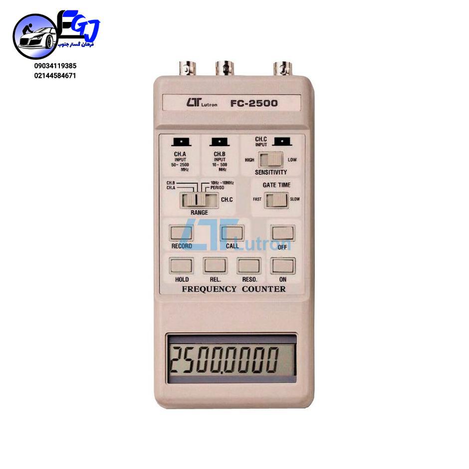 بررسی جامع فرکانس متر دیجیتال لوترون مدل FC-2500