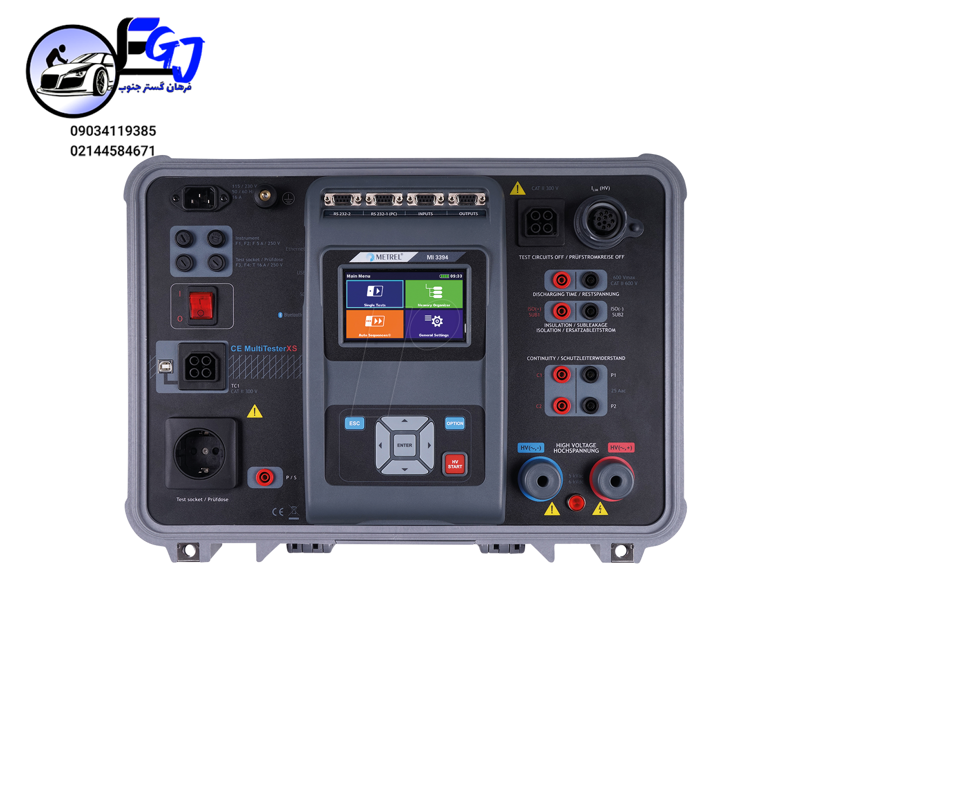 D100_MTR_MI3394XS_01 مولتی تستر برندMETRELمدل MI3394 - Image 1