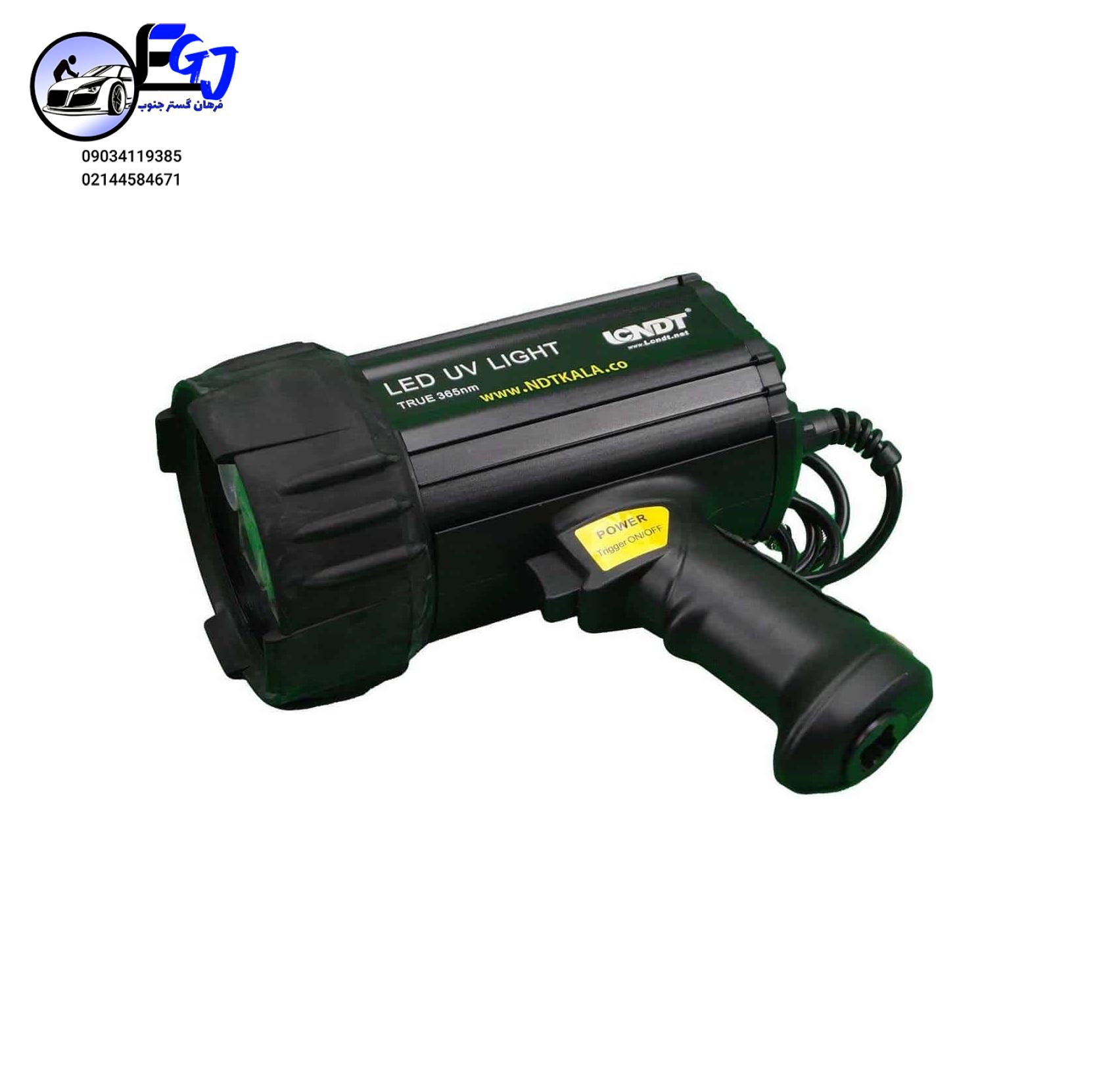 lcndt-uv-200-1-1 چراغ یووی صنعتی برندLCNDTمدلLED Black Light UV-300 - Image 1