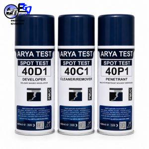 ست اسپری مایعات نافذ PTبرندARYA TEST(آریاتست)