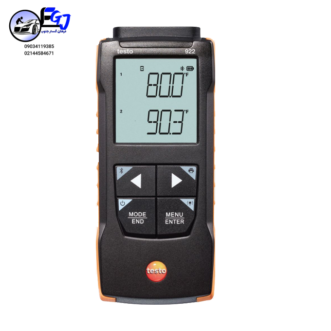 TESTO-922 دماسنج تماسی2کاناله برندTESTOمدل 922 - Image 1