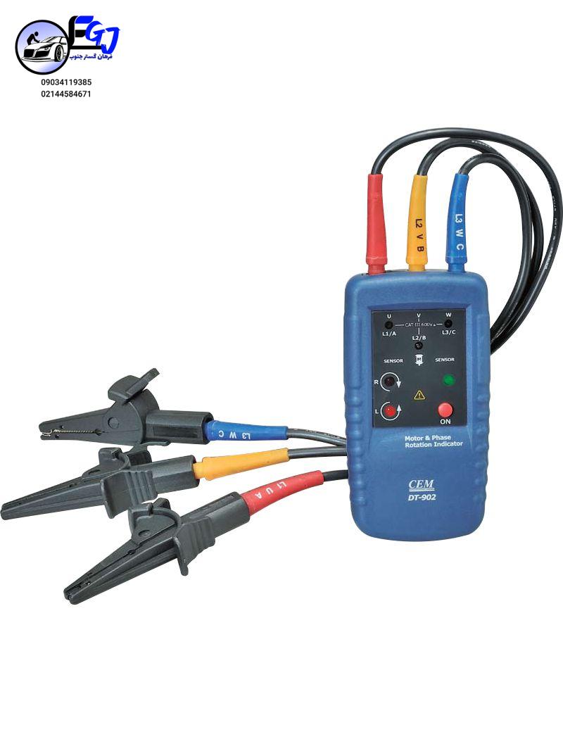 DT-902 توالیسنج فاز CEM DT-902 | مشخصات و قیمت Phase Rotation Indicator